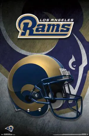 Los Angeles Rams - Helmet 16 Poster Print (22 x 34) Los Angeles Rams - Helmet 16 Poster Print (22 x 34)