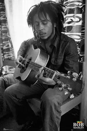 Bob Marley - Playing Guitar Poster Print (22 x 34) Bob Marley - Playing Guitar Poster Print (22 x 34)
