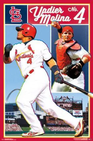 St. Louis Cardinals - Yadier Molina 16 Poster Print (22 x 34) St. Louis Cardinals - Yadier Molina 16 Poster Print (22 x 34)