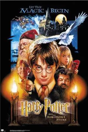 Harry Potter And The Sorcerer's Stone Poster Print (24 X 36) Harry Potter And The Sorcerer's Stone Poster Print (24 X 36)