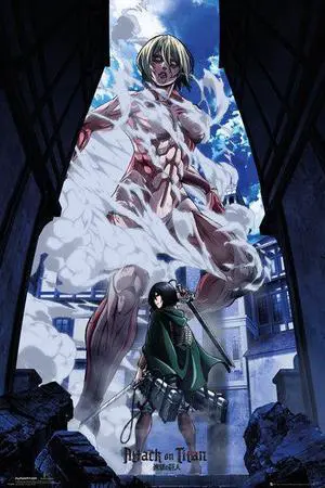 Attack on Titan Part 2 Art Poster Print (22 x 34) - Item # XPE160329 Attack on Titan Part 2 Art Poster Print (22 x 34) - Item # XPE160329