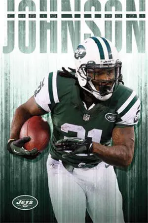 New York Jets - C Johnson 14 Poster Print (24 x 36) New York Jets - C Johnson 14 Poster Print (24 x 36)