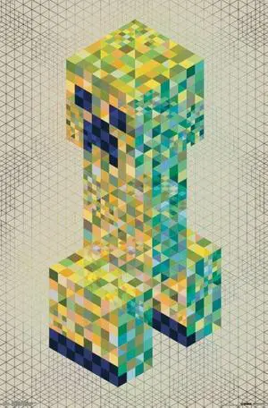 Minecraft - Creeperscope Poster Print (22 x 34) Minecraft - Creeperscope Poster Print (22 x 34)