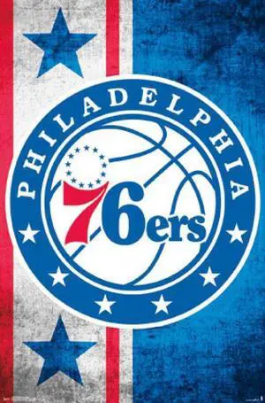 Philadelphia 76Ers - Logo Poster Print (22 x 34) Philadelphia 76Ers - Logo Poster Print (22 x 34)