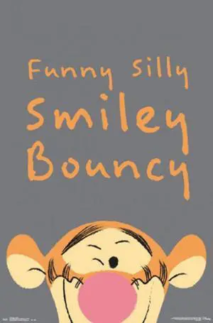 Tigger - Bouncy Poster Print (22 x 34) Tigger - Bouncy Poster Print (22 x 34)