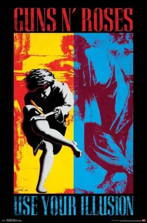 Guns N' Roses - Illusion Poster Print (22 x 34) Guns N' Roses - Illusion Poster Print (22 x 34)