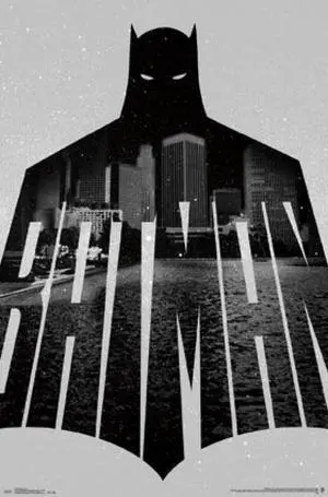 Batman - Text Poster Print (22 x 34) Batman - Text Poster Print (22 x 34)