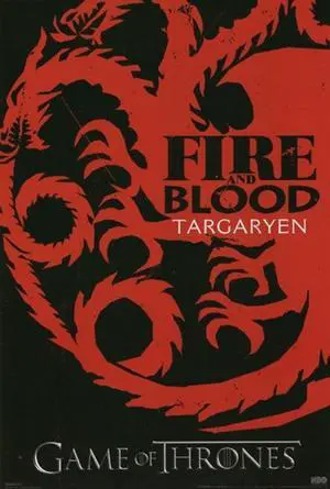 Game of Thrones - Targaryen Sigil Poster Print (22 x 34) Game of Thrones - Targaryen Sigil Poster Print (22 x 34)
