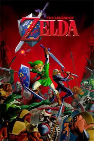 Legend of Zelda - Battle Poster Print (22 x 34) Legend of Zelda - Battle Poster Print (22 x 34)
