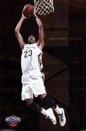 New Orleans Pelicans - A Davis 13 Poster Print (22 x 34) New Orleans Pelicans - A Davis 13 Poster Print (22 x 34)