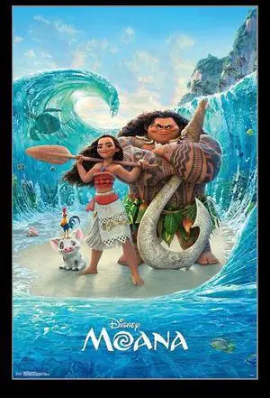 Moana - Ocean Floor Poster Print (22 x 34) Moana - Ocean Floor Poster Print (22 x 34)