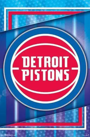 Detroit Pistons - Logo Poster Print (22 x 34) Detroit Pistons - Logo Poster Print (22 x 34)