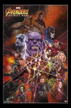 Avengers Infinity War - Universe Poster Print (22 x 34) Avengers Infinity War - Universe Poster Print (22 x 34)