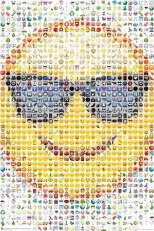 Emoji Sunglasses Mosaic Poster Print (24 X 36) Emoji Sunglasses Mosaic Poster Print (24 X 36)