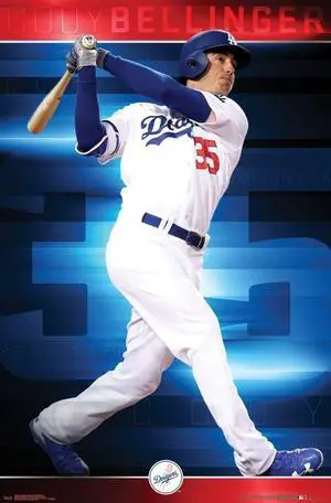 Los Angeles Dodgers_ - Cody Bellinger Poster Print (22 x 34) Los Angeles Dodgers_ - Cody Bellinger Poster Print (22 x 34)