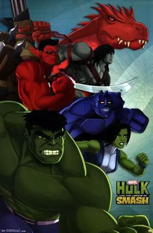 Marvel Hulk - Agents of Smash Poster Print (24 x 36) Marvel Hulk - Agents of Smash Poster Print (24 x 36)