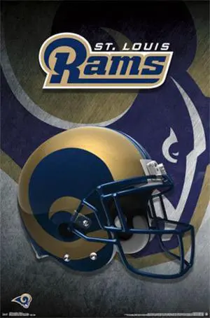 St. Louis Rams - Helmet 15 Poster Print (24 x 36) St. Louis Rams - Helmet 15 Poster Print (24 x 36)