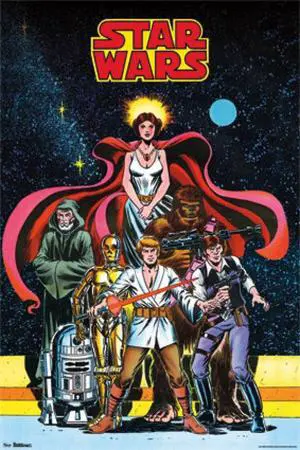 Star Wars - Comic (24X36) Poster Print (24 X 36) Star Wars - Comic (24X36) Poster Print (24 X 36)