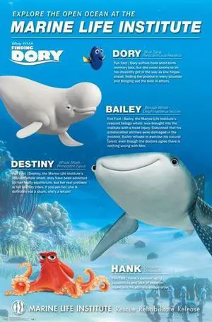 Finding Dory - Group Poster Print (22 x 34) Finding Dory - Group Poster Print (22 x 34)