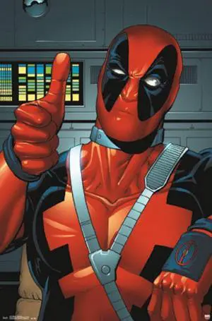 Deadpool - Thumbs Up Poster Print (22 x 34) Deadpool - Thumbs Up Poster Print (22 x 34)