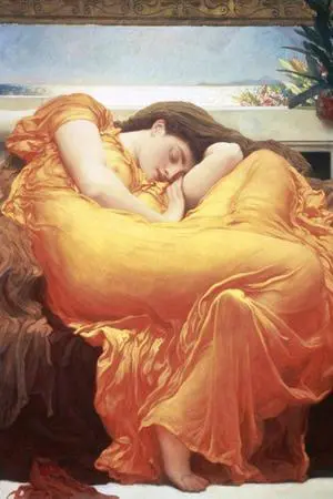 Flaming June - Sir Frederic Leighton Poster Print (22 x 34) Flaming June - Sir Frederic Leighton Poster Print (22 x 34)