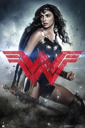 Batman V Superman Wonder Woman Glyph Poster (24 x 36) Batman V Superman Wonder Woman Glyph Poster (24 x 36)
