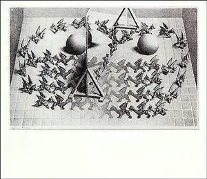 Magic Mirror Poster Print by M.C. Escher (26 x 22) Magic Mirror Poster Print by M.C. Escher (26 x 22)