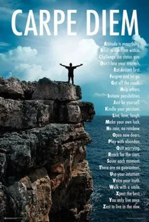 Carpe Diem - Alphabet Poster Print (22 x 34) Carpe Diem - Alphabet Poster Print (22 x 34)