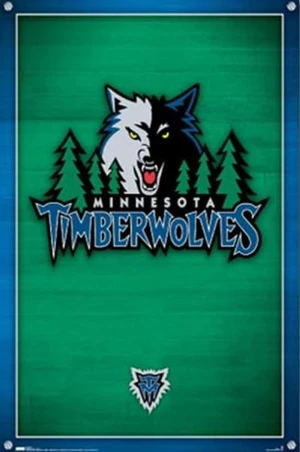 Minnesota Timberwolves - Logo Poster Print (24 x 36) Minnesota Timberwolves - Logo Poster Print (24 x 36)