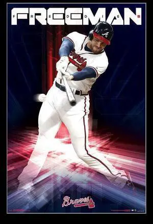 Atlanta Braves_ - Freddie Freeman Poster Print (22 x 34) Atlanta Braves_ - Freddie Freeman Poster Print (22 x 34)
