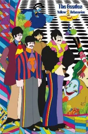 The Beatles Yellow Submarine Poster Print (24 X 36) The Beatles Yellow Submarine Poster Print (24 X 36)