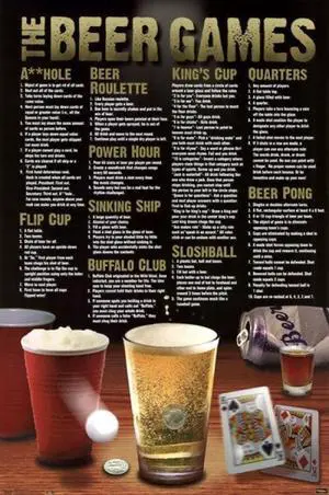 The Beer Games Poster Print (22 x 34) The Beer Games Poster Print (22 x 34)