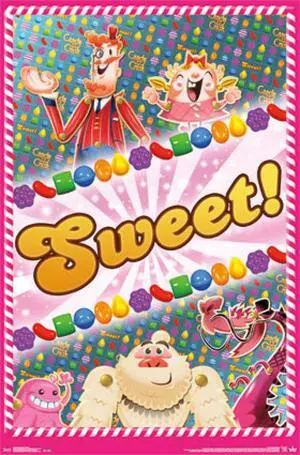 Candy Crush - Sweet Poster Print (24 x 36) Candy Crush - Sweet Poster Print (24 x 36)
