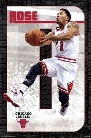 Chicago Bulls - Derrick Rose 2014 Poster Print (24 x 36) Chicago Bulls - Derrick Rose 2014 Poster Print (24 x 36)