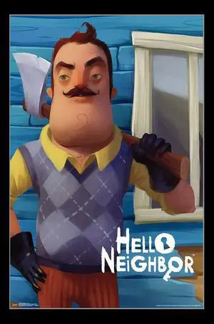 Hello Neighbor - Axe Poster Print (22 x 34) Hello Neighbor - Axe Poster Print (22 x 34)