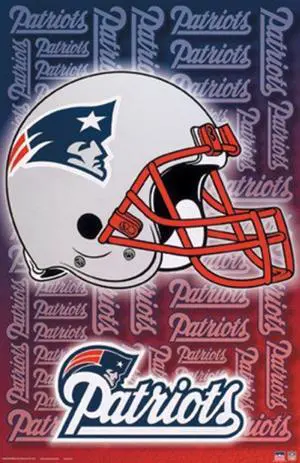 Patriots-Helmet Poster Print (22 x 34) Patriots-Helmet Poster Print (22 x 34)