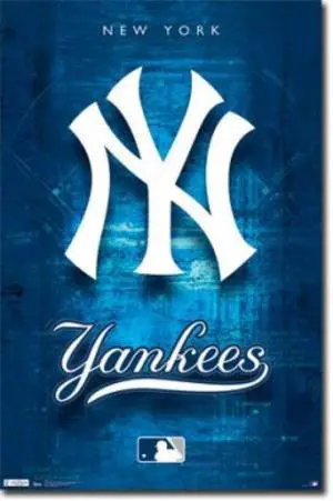 New York Yankees Logo Poster Print (24 X 36) New York Yankees Logo Poster Print (24 X 36)