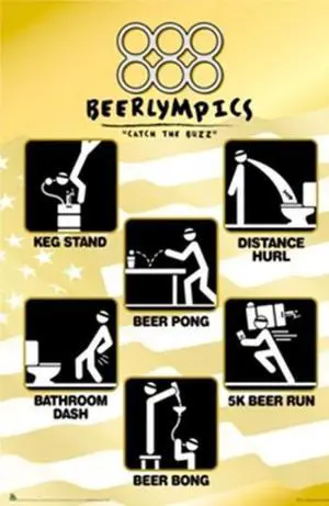 BeerLympics - Catch the Buzz Poster Print (22 x 34) BeerLympics - Catch the Buzz Poster Print (22 x 34)