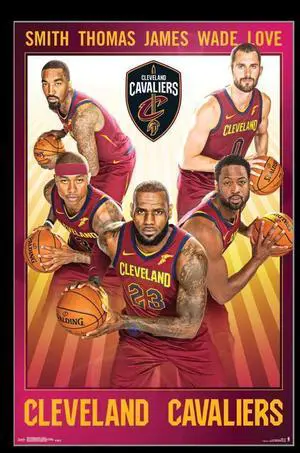 Cleveland Cavaliers - Team Poster Print (22 x 34) Cleveland Cavaliers - Team Poster Print (22 x 34)