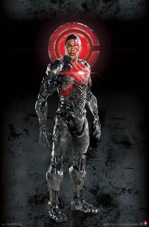Justice League - Cyborg Poster Print (22 x 34) Justice League - Cyborg Poster Print (22 x 34)