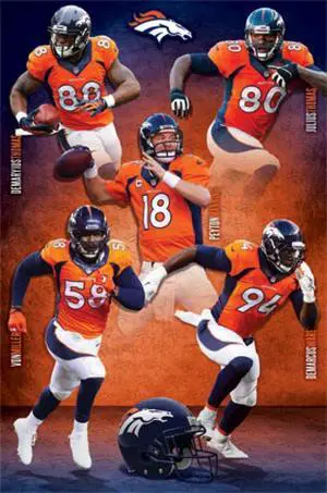 Denver Broncos - Team 2014 Poster Print (24 x 36) Denver Broncos - Team 2014 Poster Print (24 x 36)