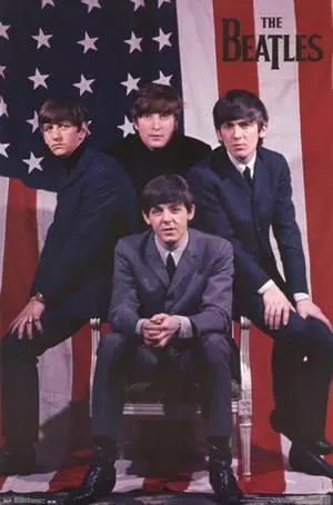 The Beatles - Flag Poster Print (22 x 34) The Beatles - Flag Poster Print (22 x 34)