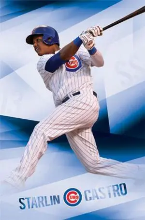Chicago Cubs - Starlin Castro 2014 Poster Print (24 x 36) Chicago Cubs - Starlin Castro 2014 Poster Print (24 x 36)