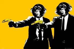 Monkeys Bananas Poster Print (22 x 34) Monkeys Bananas Poster Print (22 x 34)