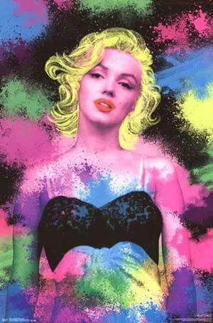 Fluorescent - Marilyn Monroe Poster Print (24 x 36) Fluorescent - Marilyn Monroe Poster Print (24 x 36)