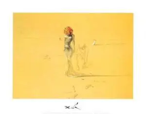 Female Figure with Head of Flowers, c.1937 - Salvador Dali Poster Print (14 x 11) Female Figure with Head of Flowers, c.1937 - Salvador Dali Poster Print (14 x 11)