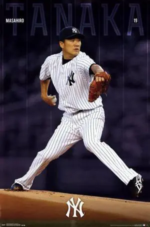 New York Yankees - M Tanaka 14 Poster Print (22 x 34) New York Yankees - M Tanaka 14 Poster Print (22 x 34)