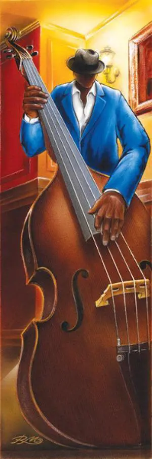 Jazz - Bass Poster Print (12 x 36) Jazz - Bass Poster Print (12 x 36)