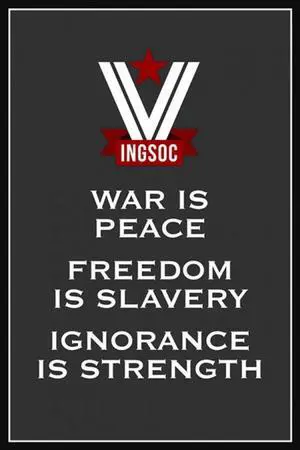 War Is Peace - Ingsoc Poster Print (24 X 36) War Is Peace - Ingsoc Poster Print (24 X 36)