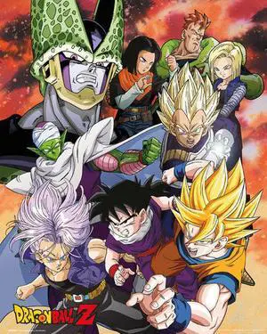 Dragon Ball Z Cell Saga Poster Print (16 x 20) Dragon Ball Z Cell Saga Poster Print (16 x 20)